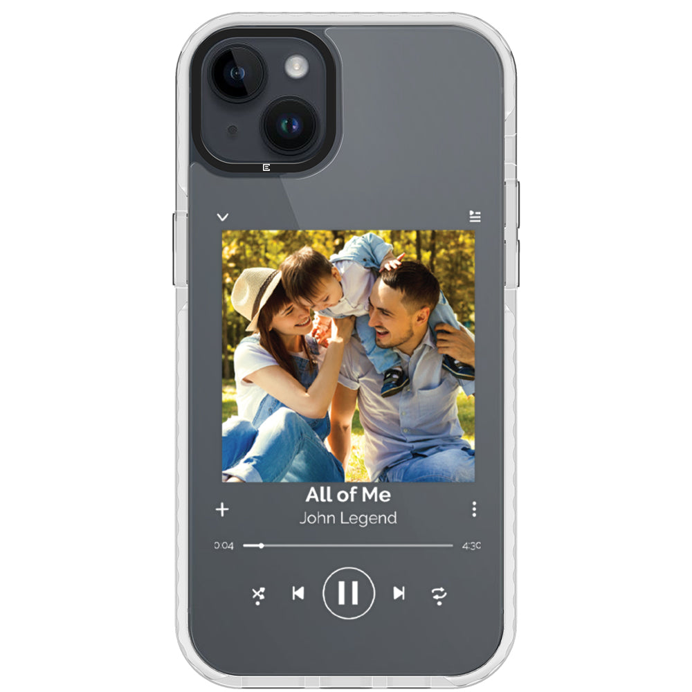 Custom Music Player Impact iPhone Case