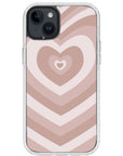 Nude Heart Impact iPhone Case