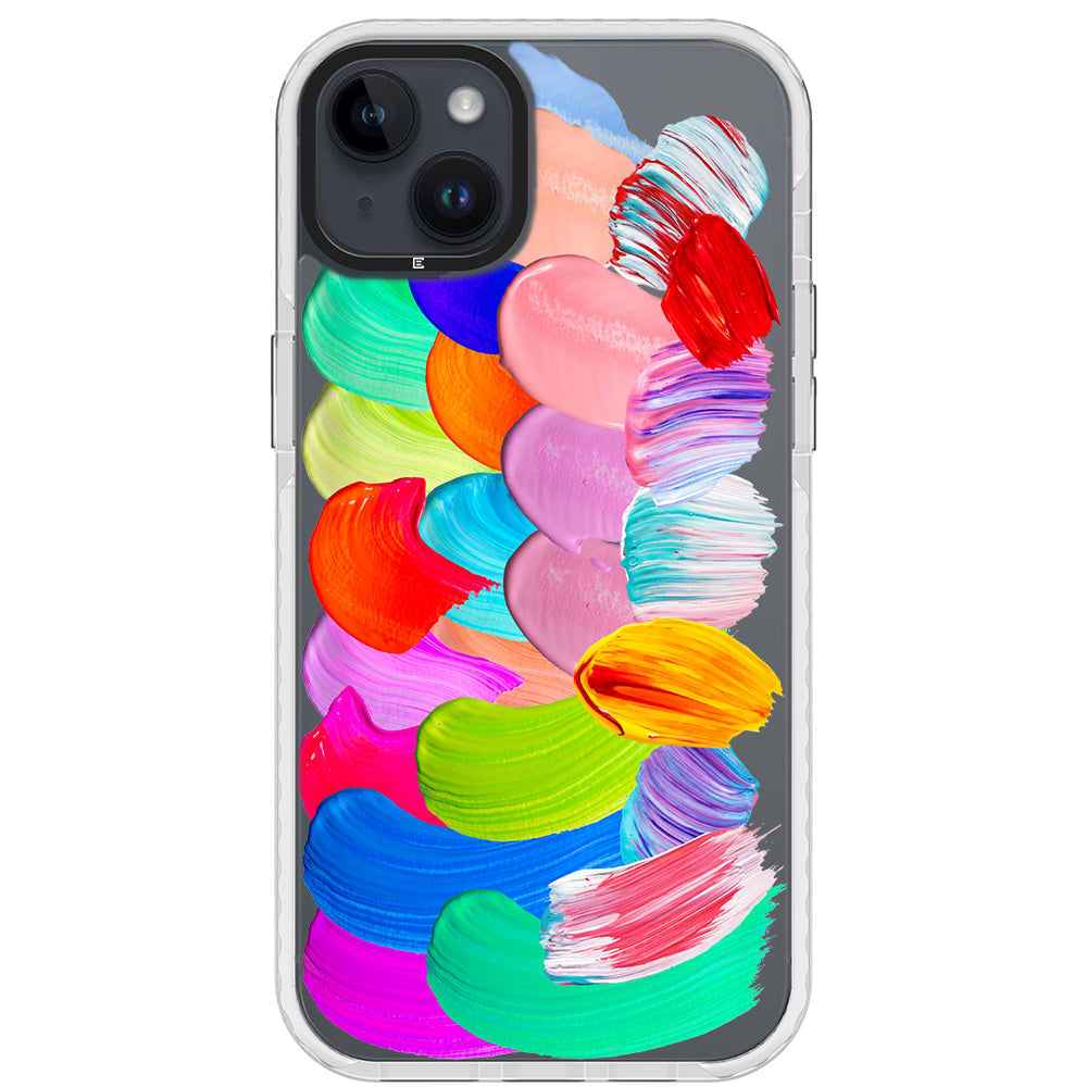 Paint Strokes Impact iPhone Case