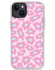Pastel Warped Flower iPhone Case