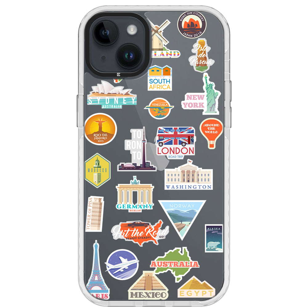 Holiday Travels Impact iPhone Case