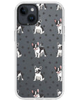 Frenchies Paws Collage Impact iPhone Case