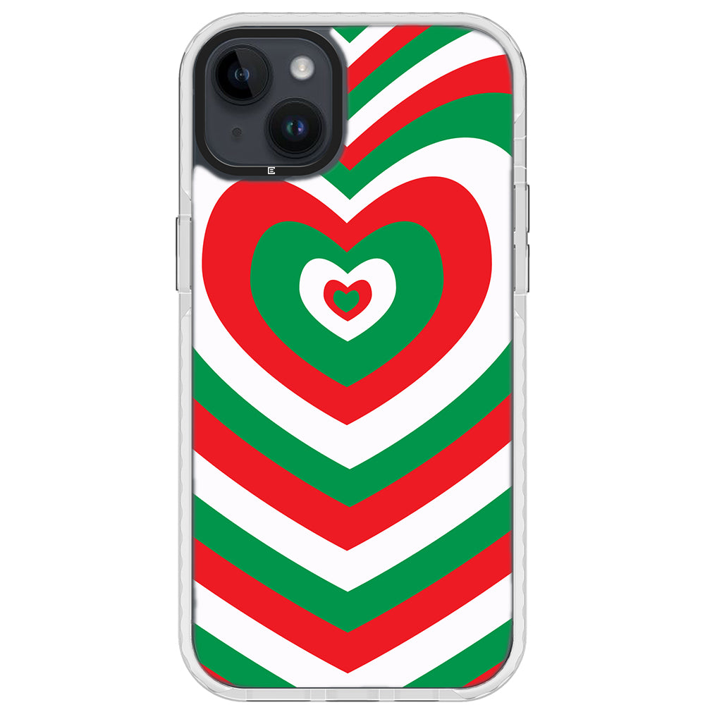 Candy Cane Impact iPhone Case