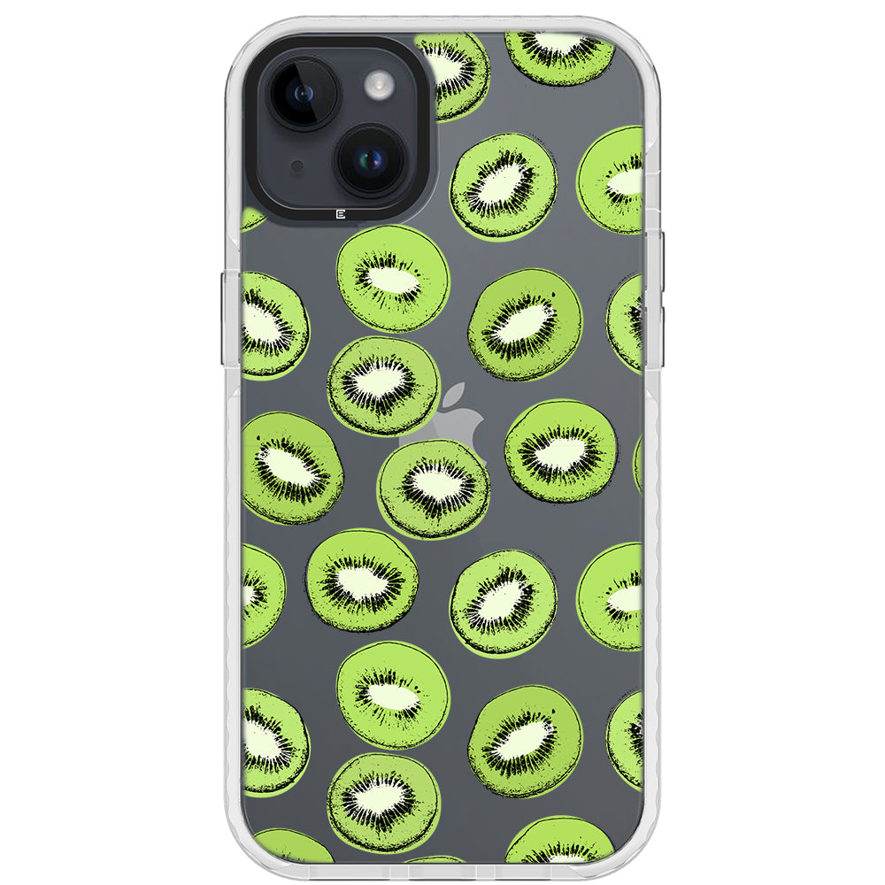 Kiwi Slices Impact iPhone Case