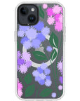 Ageratum Floral Impact iPhone Case