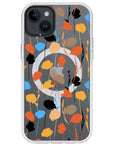 Abstract Fall Flowers Impact iPhone Case