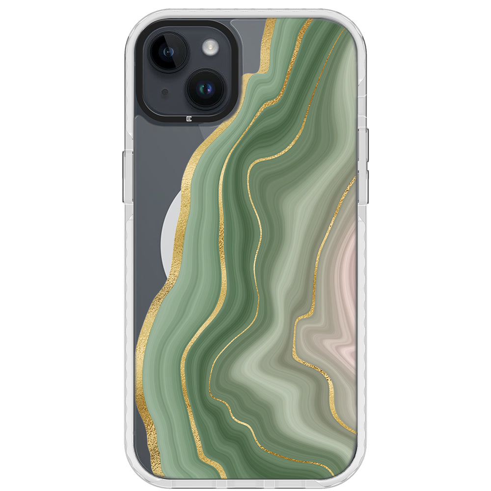 Amulet Green Agate iPhone Case