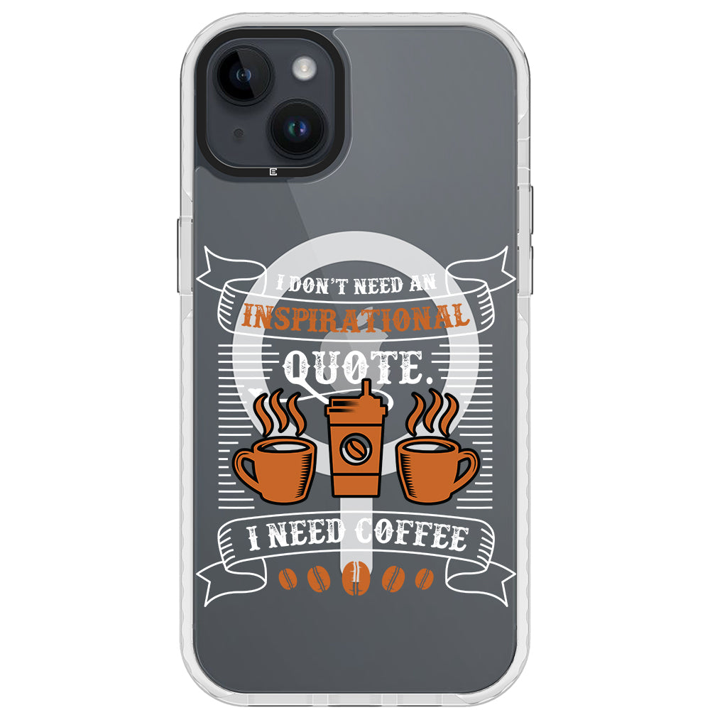 Coffee Inspirational Impact iPhone Case