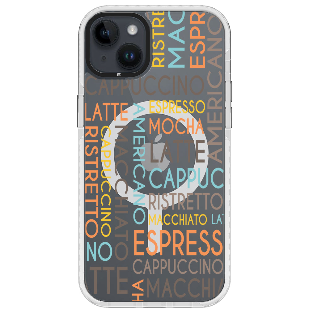 Coffee Names Impact iPhone Case