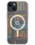 Coffee Names Impact iPhone Case