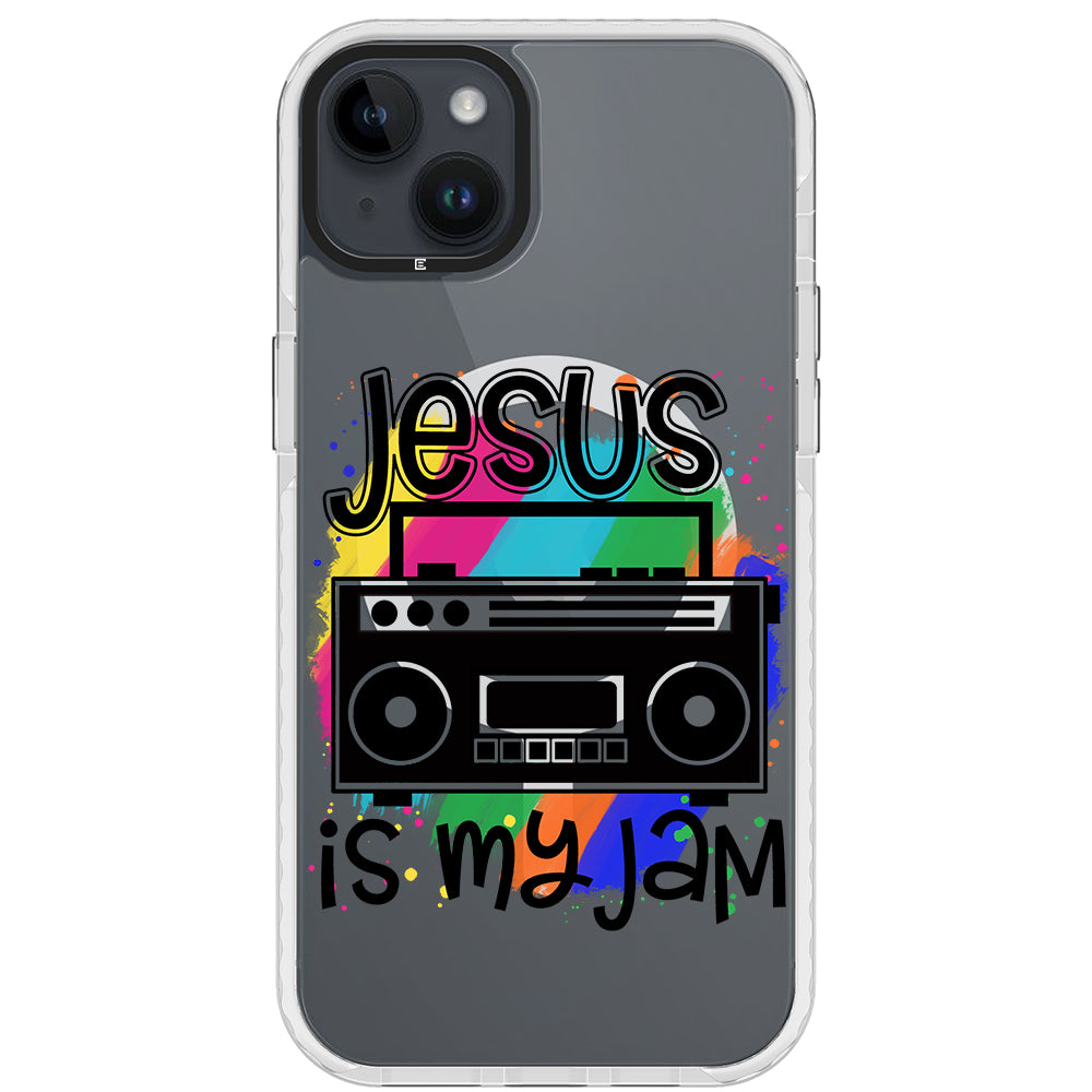 Jesus is my jam iPhone Case