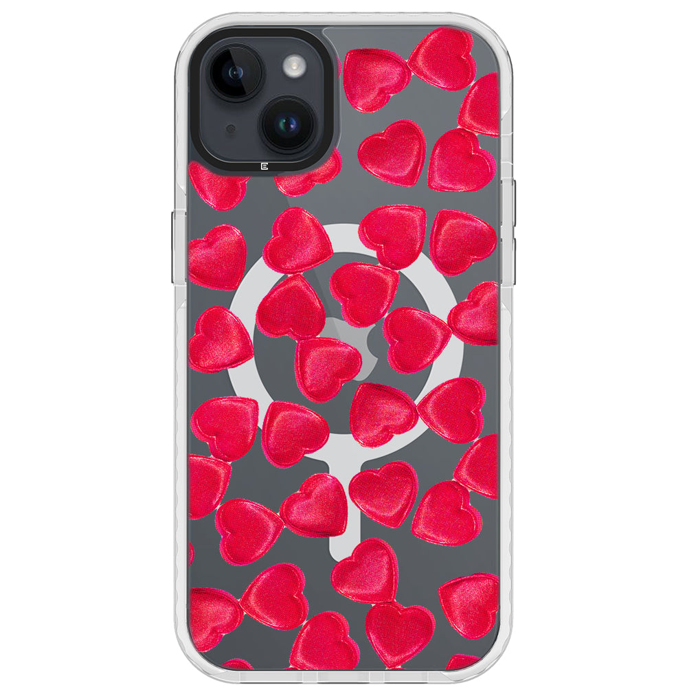 Valentine Heart Impact iPhone Case