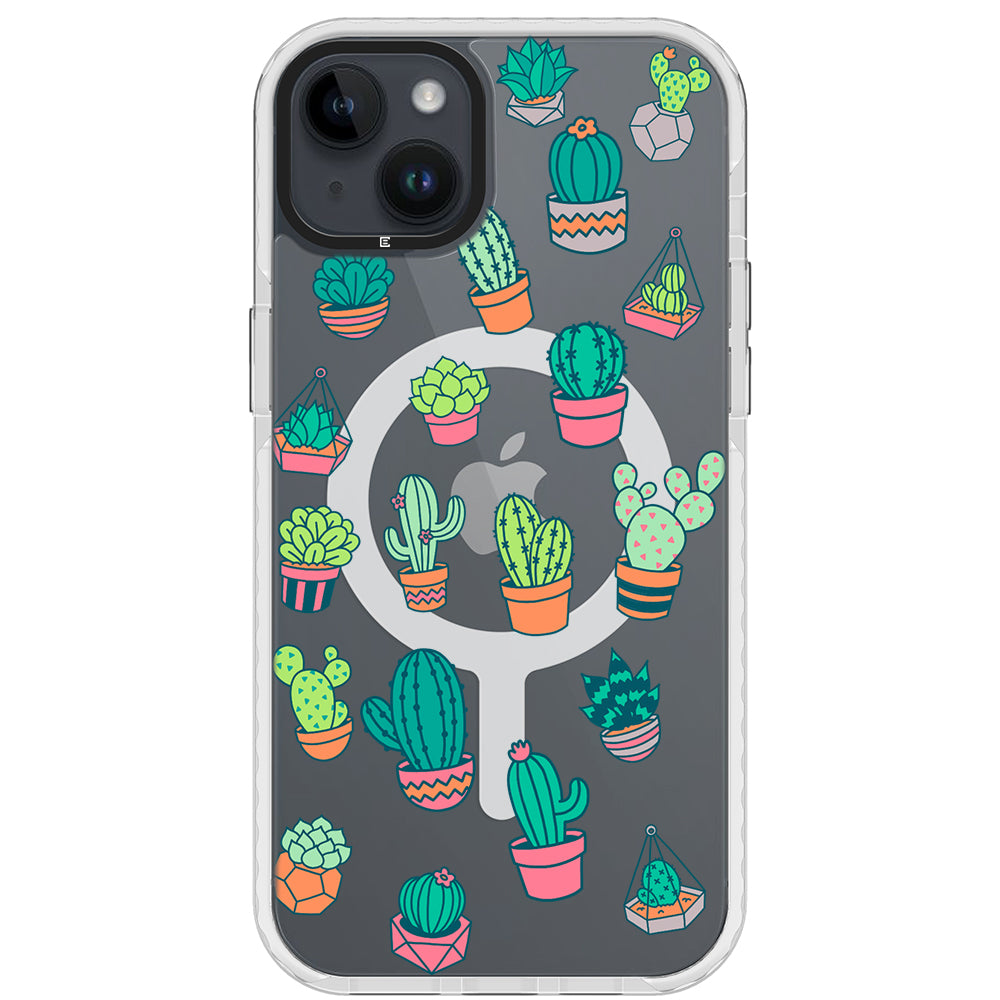 Colorful Cacti iPhone Case