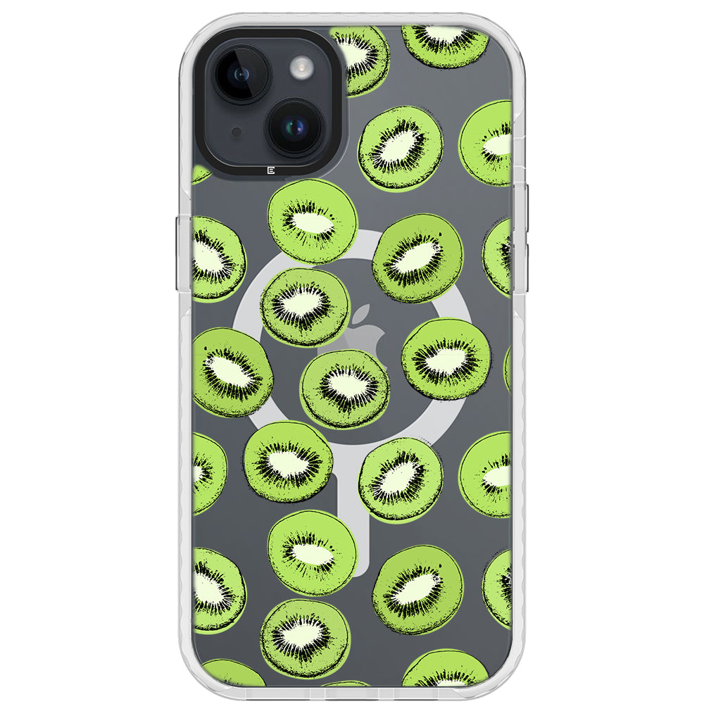 Kiwi Slices Impact iPhone Case