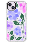 Ageratum Floral Impact iPhone Case