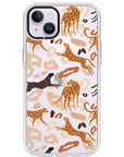 Abstract Leopard Impact iPhone Case