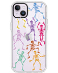 Dancing Skeleton Impact iPhone Case