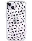 Little Hearts Impact iPhone Case