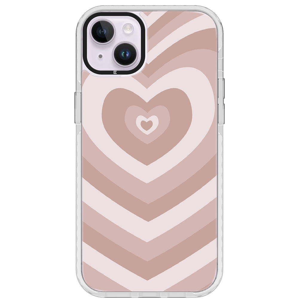 Nude Heart Impact iPhone Case