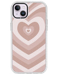 Nude Heart Impact iPhone Case