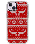 Ugly Sweater Red White Impact iPhone Case