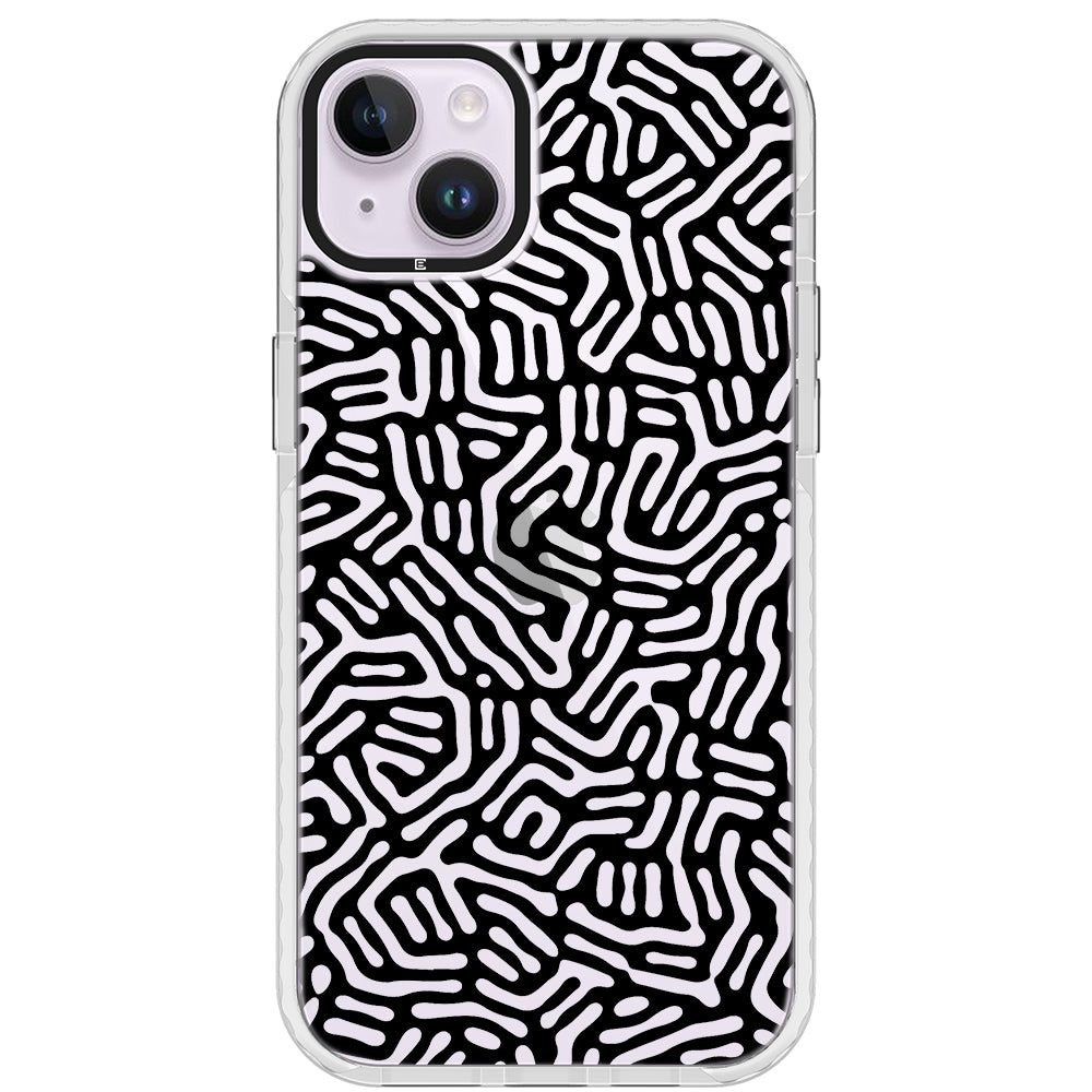 Abstract Doodle iPhone Case