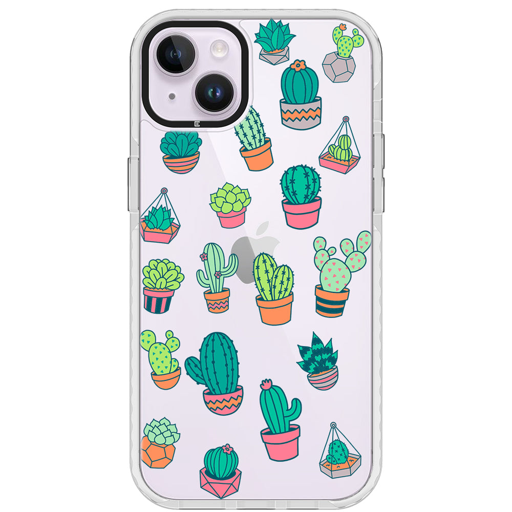 Colorful Cacti iPhone Case