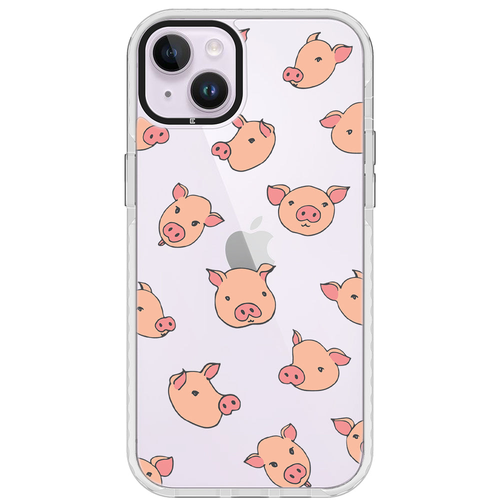 Pigfaces Impact iPhone Case