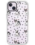 Frenchies Paws Collage Impact iPhone Case