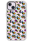 Colorful Paisley Impact iPhone Case