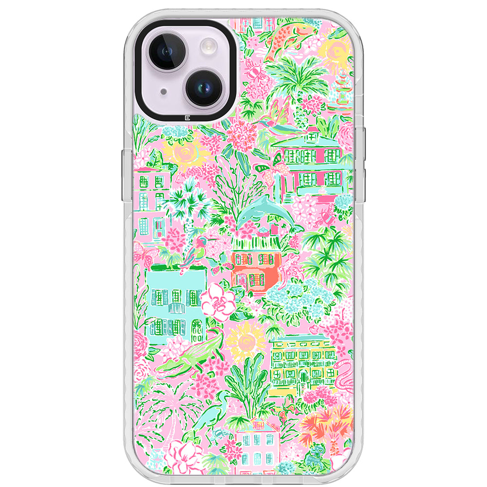 Preppy Town Impact iPhone Case