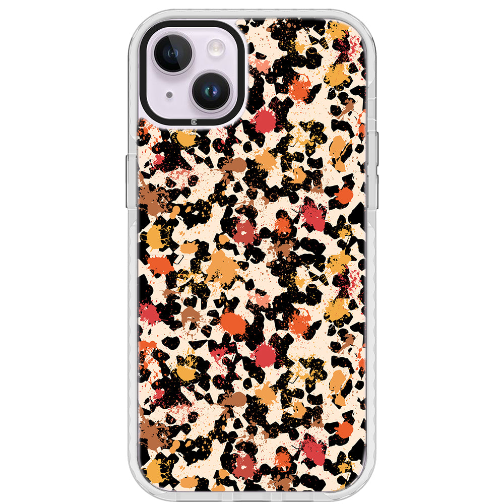 Abstract Fall Art Impact iPhone Case