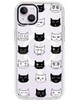 Cat Faces Impact iPhone Case