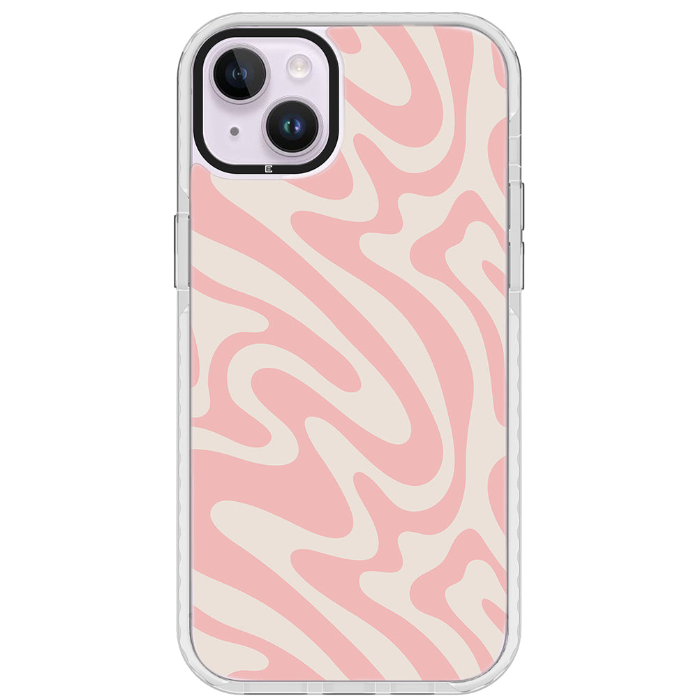 Strawberry Swirl Impact iPhone Case