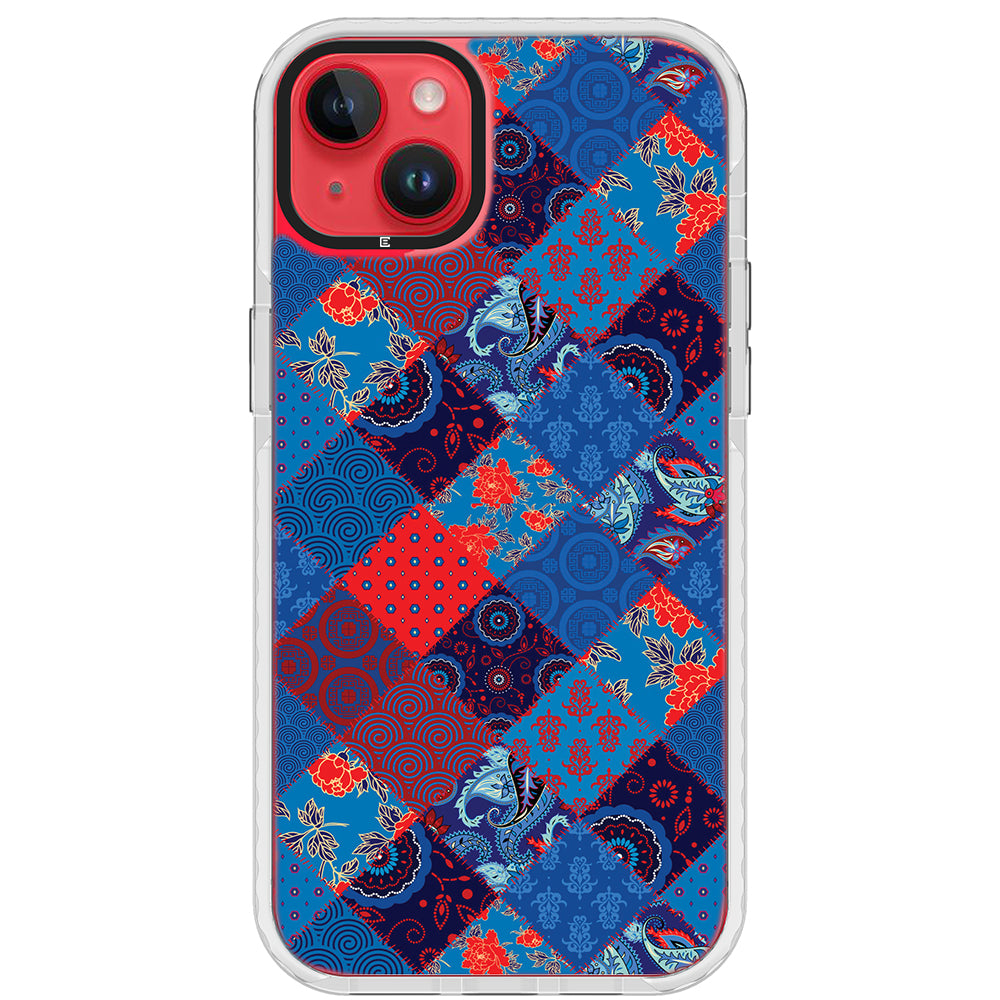 Paisley Patch Impact iPhone Case