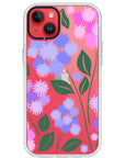 Ageratum Floral Impact iPhone Case