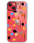 Abstract Fall Flowers Impact iPhone Case