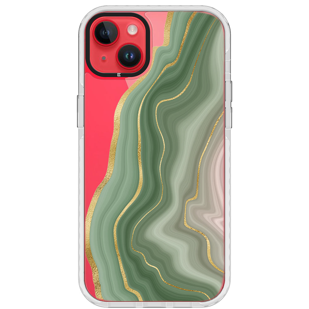 Amulet Green Agate iPhone Case