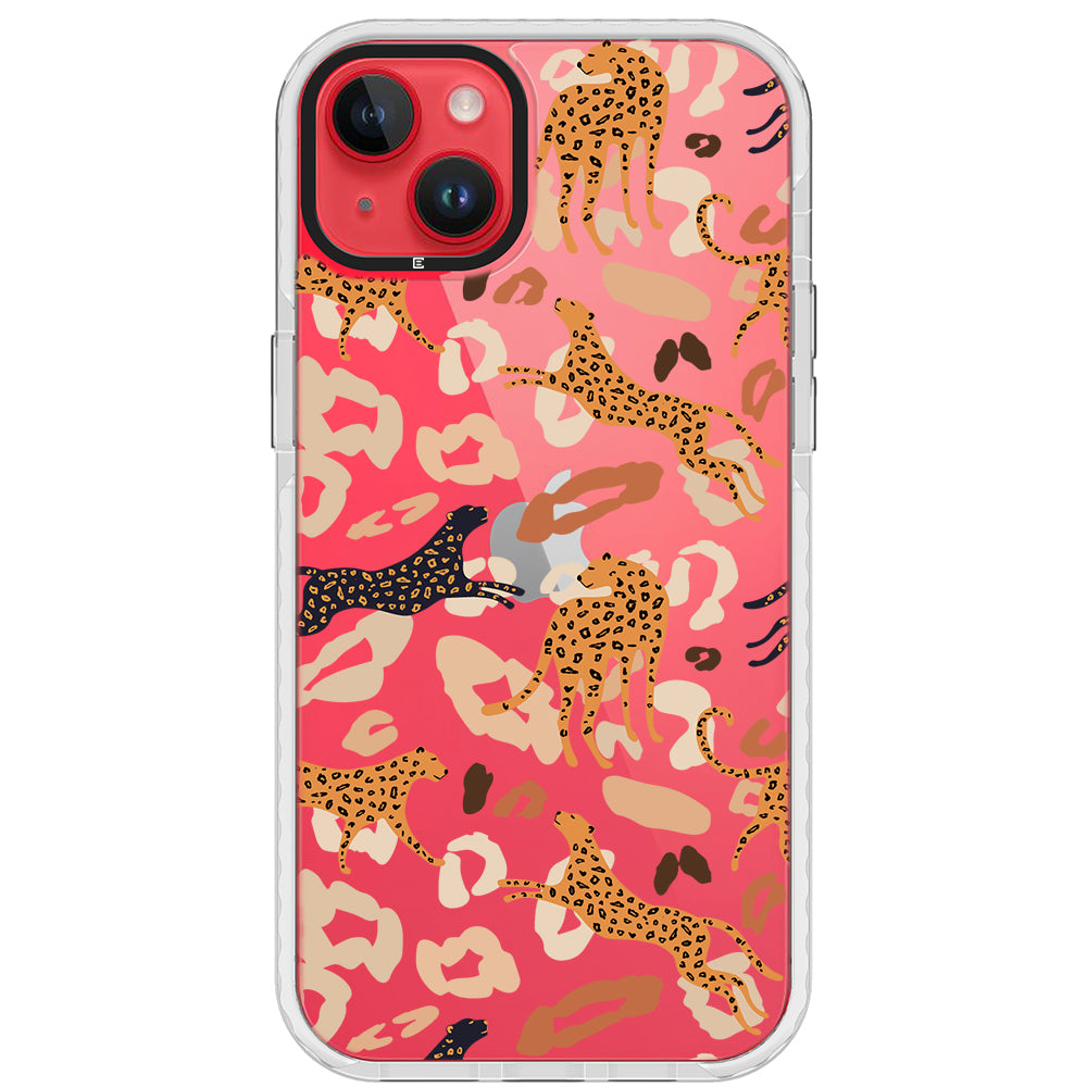 Abstract Leopard Impact iPhone Case