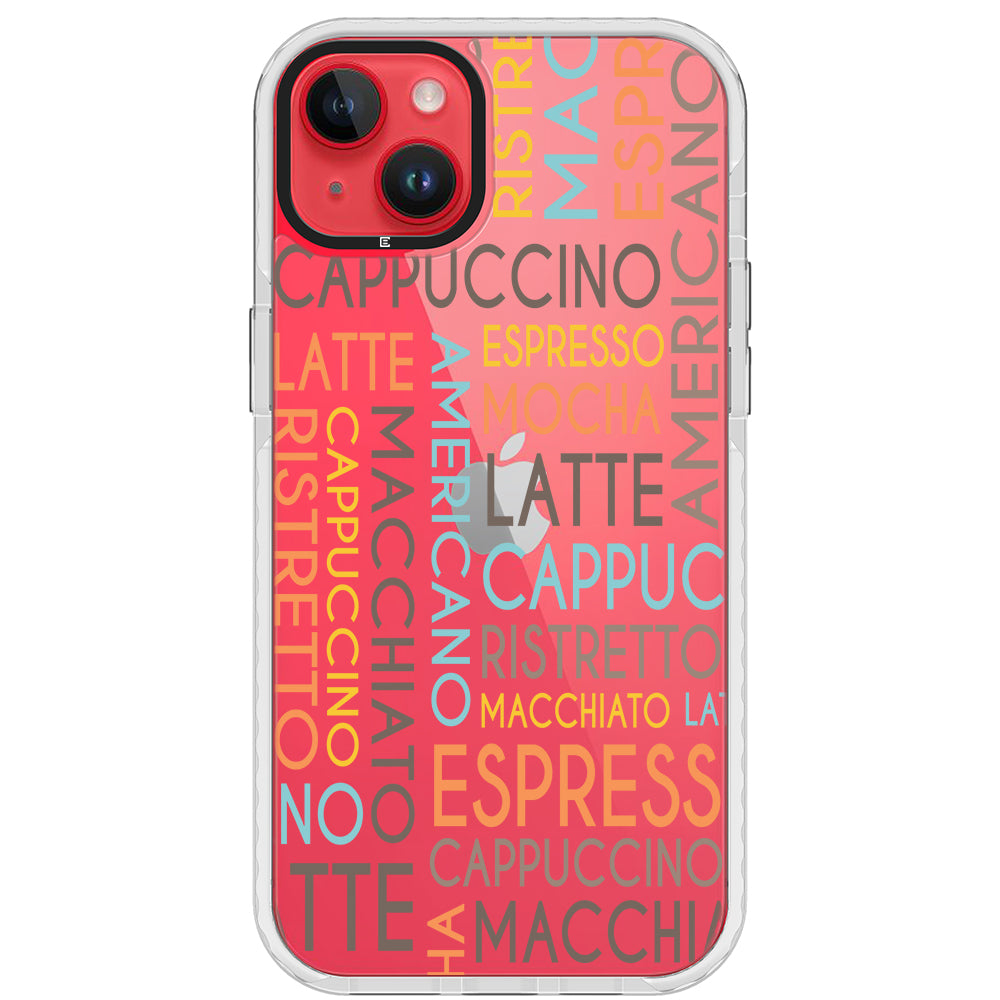 Coffee Names Impact iPhone Case