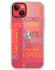 Coffee Names Impact iPhone Case