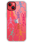 Dancing Skeleton Impact iPhone Case