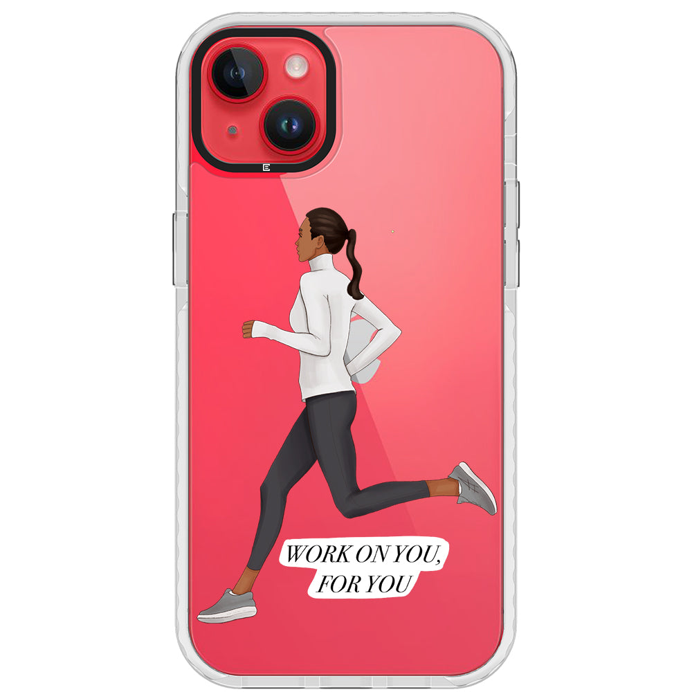 Keep Running iPhone Case