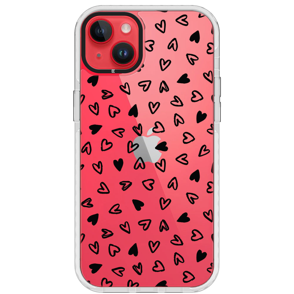 Little Hearts Impact iPhone Case