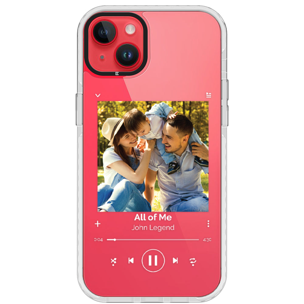 Custom Music Player Impact iPhone Case