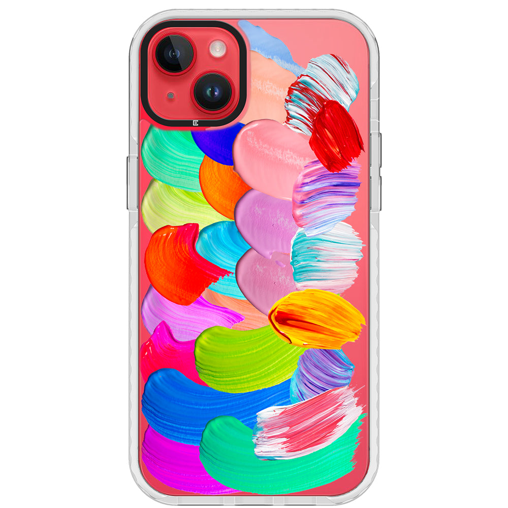 Paint Strokes Impact iPhone Case