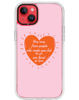 Stay Away Quote Impact iPhone Case