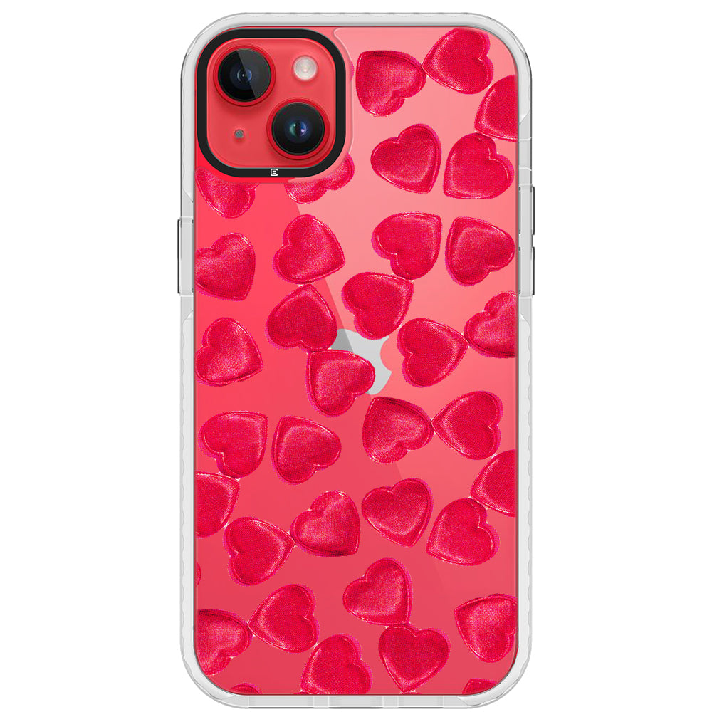 Valentine Heart Impact iPhone Case