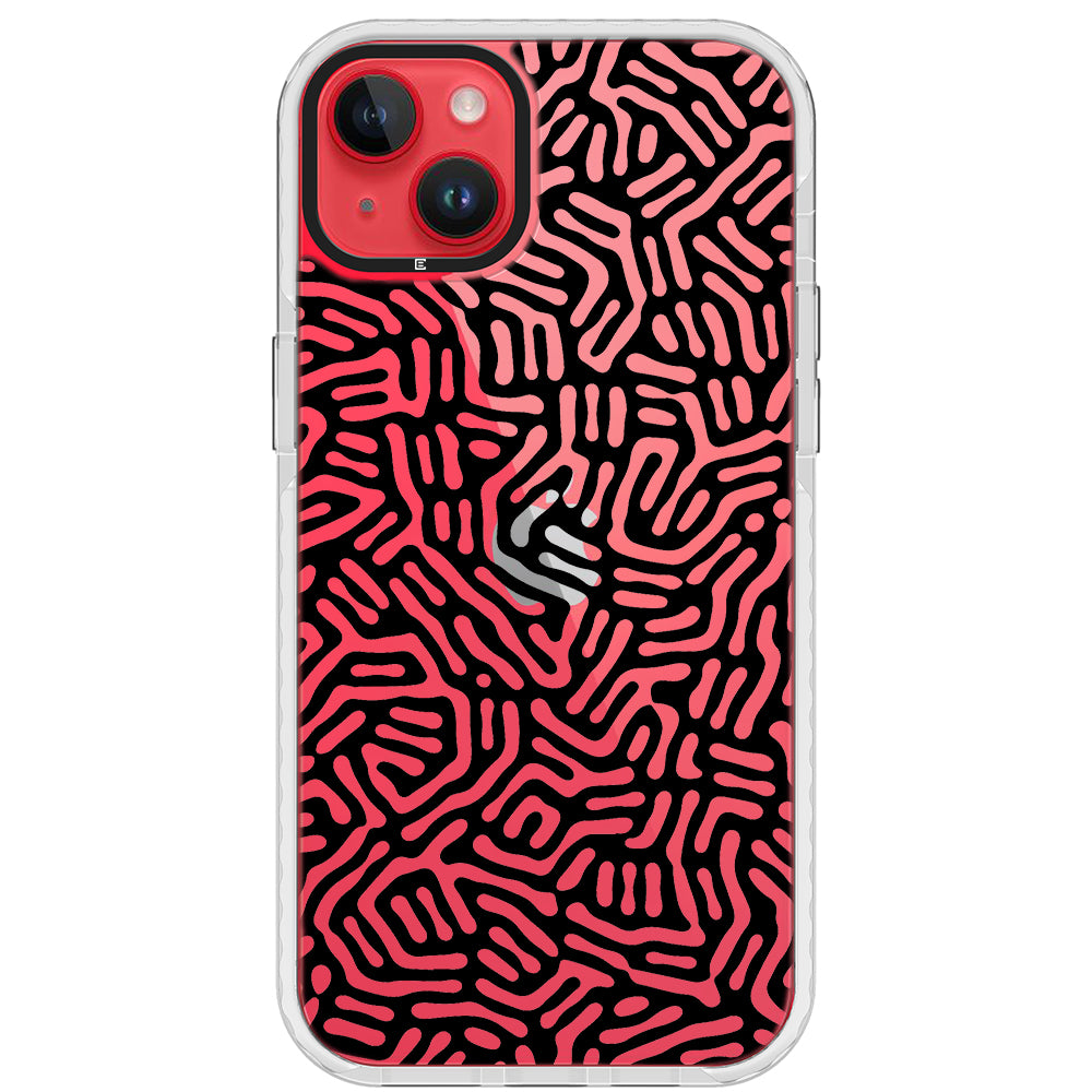 Abstract Doodle iPhone Case