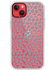 Gray Cow Print Phone Case